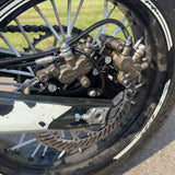 Surron Ultra Bee with the EVRaceworks dual caliper bracket